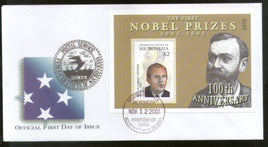 Micronesia 2001 Chemistry Nobel Prize Winner Sc 471 M/s FDC # 16621