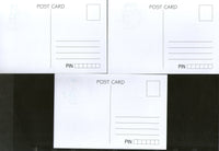 India 2018 150th Birth Anniversary of Mahatma Gandhi Odd Shaped Max Cards #16630