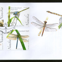Namibia 2007 Dragonflies Insect Animals 4v FDC # 16633