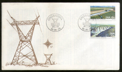 South West Africa 1976 Water & Electricity Hydroelectric Station Dam FDC # 16637