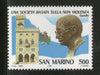 San Marino 1987 Mahatma Gandhi of India Sc 1138 1v MNH # 510