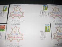 India 1997 Athletics Sports Wheel Ball Games NGPEX Banglore 7 diff. Special Covers # 18066