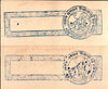 India Fiscal Badu Thikana Jodhpur State 3 diff Stamp Paper pieces T15 Revenue #F