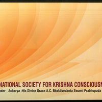 India 2021 ISKON Bhaktivedanta Swami Prabhupada Hindu Mythology Special Cover # 18206