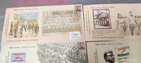 India 2022 Subhash Chandra Bose Birth Anni. 5 Diff. Cancellation Special Covers # 18349