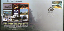 India 2018 Steel Authority Ltd. SAIL Industry Mineral Special Cover #18429