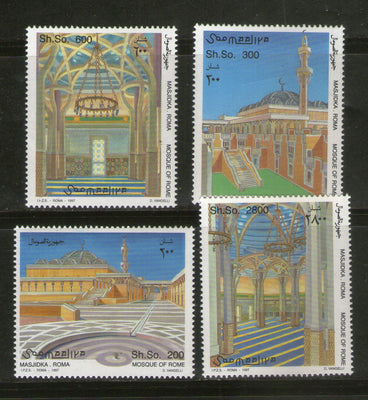 Somalia 1997 Mosque Architecture Islam Religion 4V MNH # 1851
