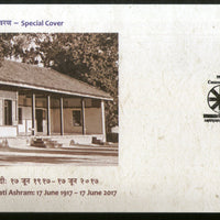 India 2017 Mahatma Gandhi Centenary of Sabarmati Ashram Special Cover # 18571
