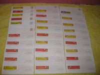 India 2009 28 Diff. Postal Stationery Envelopes with Jago Grahak Jago Advert. Mint # 18574