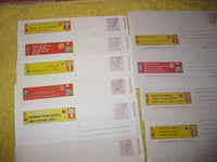 India 2009 28 Diff. Postal Stationery Envelopes with Jago Grahak Jago Advert. Mint # 18574