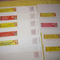 India 2009 28 Diff. Postal Stationery Envelopes with Jago Grahak Jago Advert. Mint # 18574