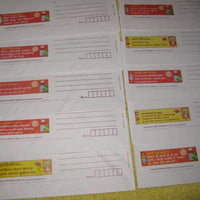 India 2009 28 Diff. Postal Stationery Envelopes with Jago Grahak Jago Advert. Mint # 18574