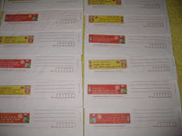 India 2009 28 Diff. Postal Stationery Envelopes with Jago Grahak Jago Advert. Mint # 18574