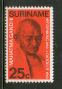 Surinam 1969 Mahatma Gandhi of India Birth Centenary MNH # 185 - Phil India Stamps