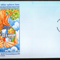 India 2020 International Day for Disaster Risk Reduction Environment Special Covers # 18603
