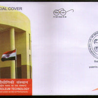 India 2019 Rajiv Gandhi Petroleum Technology Flag PNG Energy Special Cover # 18626