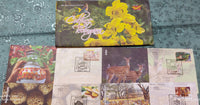 India 2018 Culture of Telangana Birds Food Deer Festival Flowers Dance Music Goddess Religion Set of 10 Special Covers # 18682
