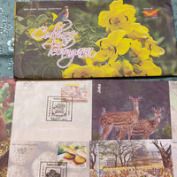 India 2018 Culture of Telangana Birds Food Deer Festival Flowers Dance Music Goddess Religion Set of 10 Special Covers # 18682