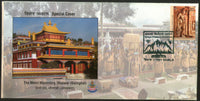 India 2020 Maneri Monastery Dholangi Buddhism Mountain Special Cover # 18684