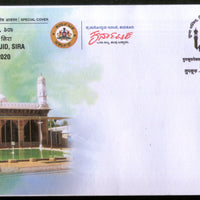 India 2020 Jumma Masjid Mosque Tumkurpex Special Cover # 18778