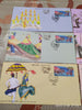 India 2020 Folk Dances of Gujrat Costume Art Set of 6 Special Covers Presentation Pack # 18780