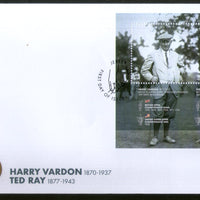 Jersey 2020 Harry Vardon Famous Golfer Sport M/s FDC # 18790