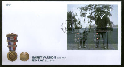 Jersey 2020 Harry Vardon Famous Golfer Sport M/s FDC # 18790