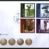 Jersey 2020 Harry Vardon Famous Golfer Sport 6v FDC # 18797