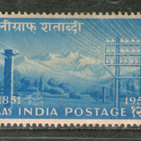 India 1953 Centenary of Indian Telegraphs Phila-311 MH # 1905