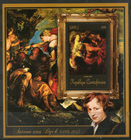 Central African Republic 2011 Painting by Anthony Van Dyck Sc 1741 M/s MNH # 19063 - Phil India Stamps