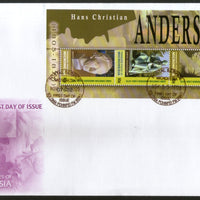 Micronesia 2005 Hans Christian Andersen Author Sc 665 M/s FDC # 19100