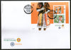 Portugal 2017 Traditional Dance Joints Issue with India Culture Art Costume M/s FDC # 19104