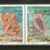 Somalia 1994 Sea Shells Marine Life 4v MNH # 19108A