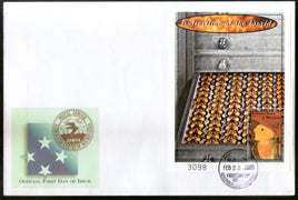 Micronesia 2000 Butterfly Insect Wildlife Animal Fauna Sc 375 M/s on FDC # 19120