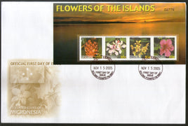 Micronesia 2005 Island Flowers Flora Tree Plant Sc 679 Sheetlet FDC # 19122