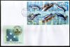 Micronesia 2001 Whales Fishes Marine Life Animals Sc 417 Sheetlet FDC # 19127