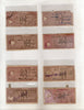 India Fiscal Kathiawar State 8 Diff. Court Fee Revenue Stamps # 19144A