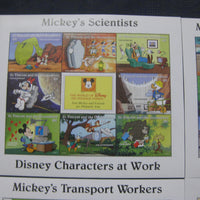 St. Vincent & Grenadines 6 Diff Sheetlets of Walt Disney Cartoons Micky Mouse Donald Duck Goofy MNH # 19156