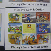 St. Vincent & Grenadines 6 Diff Sheetlets of Walt Disney Cartoons Micky Mouse Donald Duck Goofy MNH # 19156