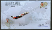 India 2021 Belagavi - Nasik Star Airline Domestic First Flight Cover # 19181