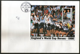 Antigua & Barbuda 1993 World Cup Championship Football Soccer Sc 1710 M/s FDC # 19205