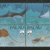 Palau 1994 Rays Fishes Marine Life Animal Sc 322 MNH # 19245A