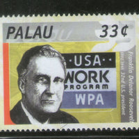 Palau 2000 F. D. Roosevelt US President Sc 557e MNH # 1958