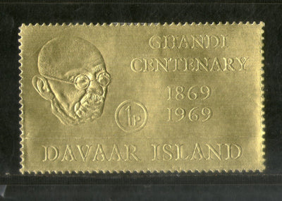 Davaar Island 1969 Mahatma Gandhi of India 1v MNH # 1965