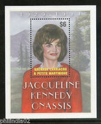 Grenada Grenadines 2001 Jacqueline Kennedy Onassis Sc 2375 Flag M/s MNH # 12888