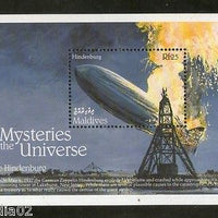 Maldives 1992 Explosion of the Hindenburg Graf Zeppelin Sc 1757 M/s MNH # 12560