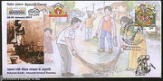 India 2017 Mahatma Gandhi Advocated Universal Cleanness BILASPEX Sp Cover #18155