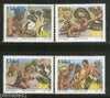 Ciskei 1990 Folklore Legend of Five Heads Snake Reptiles Sc 147-50 MNH # 2013