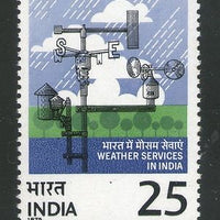 India 1975 Indian Metrological Department Phila-671 MNH