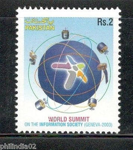 Pakistan 2003 World Summit on the Information Society Geneva Sc 1023  MNH # 4213